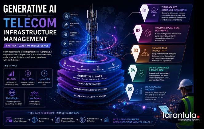 Generative AI in Telecom Infrastructure Managemen